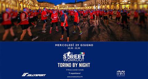 Street workout torino by night